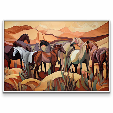 Resting Horses