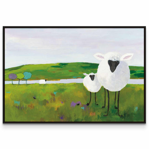 Sheep in the Meadow II