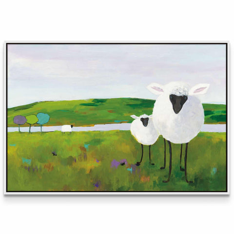 Sheep in the Meadow II