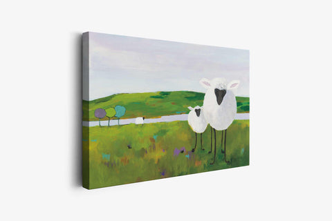 Sheep in the Meadow II