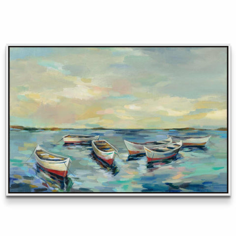 Coastal View of Boats