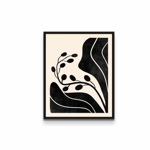 Woodblock Flower I