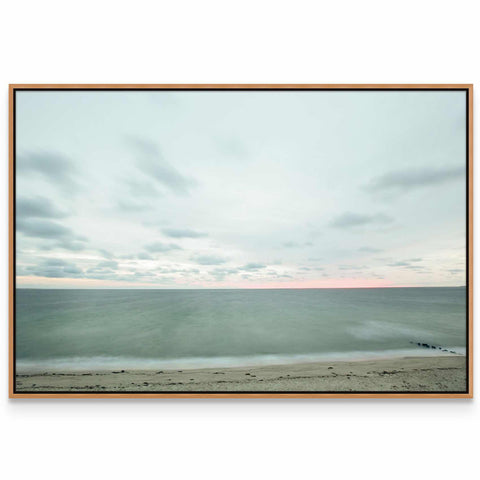 a picture of a beach with waves coming in