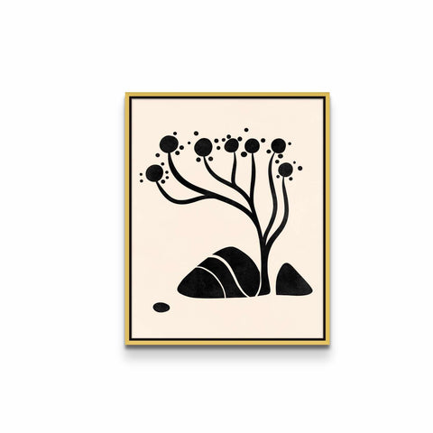 Woodblock Flower IIII