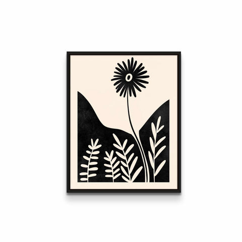 Woodblock Flower III