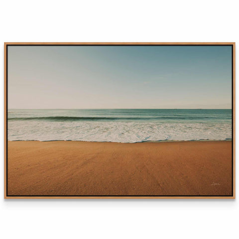 a picture of a beach with the ocean in the background